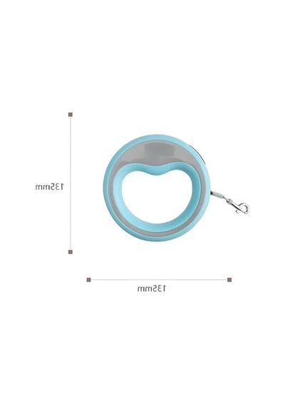 2.5 Metre Geri Çekilebilir Plastik Köpek Tasması, Ergonomik