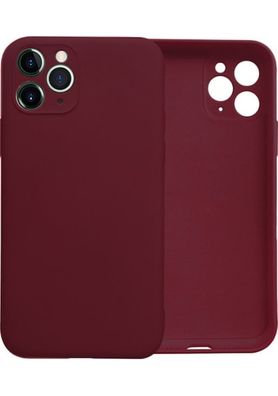 Apple Uyumlu iPhone 11 Pro Kamera Korumali Içi Kadife Silikon Lansman Kilif 211773123 - Renk / Siyah