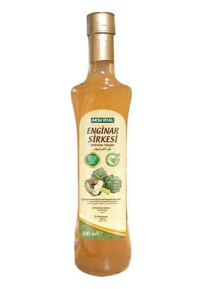Aksu Vital Enginar Sirkesi Cam 500 ML