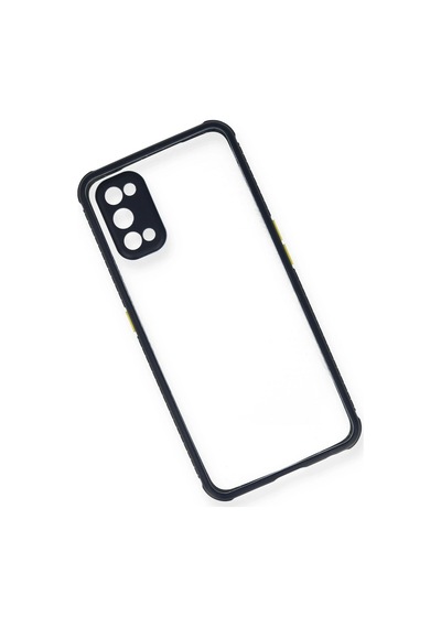 Cosmotex Newface Realme 7 Pro Kılıf Miami Şeffaf Silikon - Lacivert