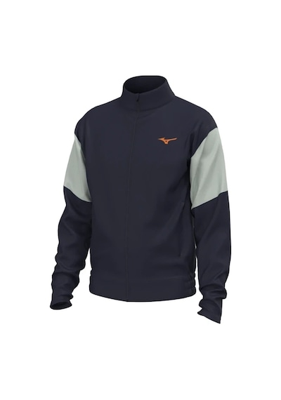 Mizuno Athletics Track Jacket Erkek Sweatshirt Lacivert / Gri Çok Renkli
