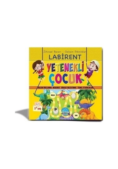 Yetenekli Çocuk Zihinsel Beceri ve Gelişim Etkinlikleri 6 Kitap - Safkan Kids