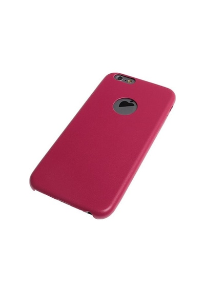 Apple Uyumlu iPhone 6s/6 İle Kılıf Leather Fit Serisi Yumuşak Dokulu Vişne Çürüğü