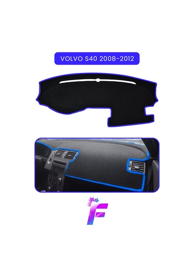 Volvo S40 2008-2012 Torpido Örtüsü Güneşten Korur Kolay Montaj Tam Uyum Tam Koruma C65