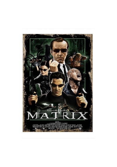 Bedeko Matrix Dekoratif Ahşap Tablo 50 Cm X 70 Cm