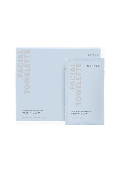 Nuface Prep-n-glow Yüz Temizleme Mendilleri, 20 Adet Temizleyici Mendiller Ve Bantlar