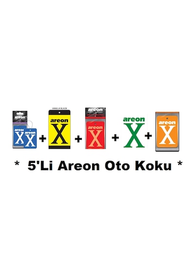 Areon X Oto Araç Kokusu 5li