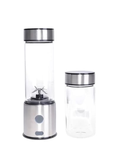 Taşınabilir Cam Blender 450 Ml 350 Ml Çift Hazneli Smoothie Blender Renkli 46987611