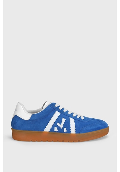 Lufian 111230262 Nelson Sneaker Erkek Deri Ayakkabı Mavi