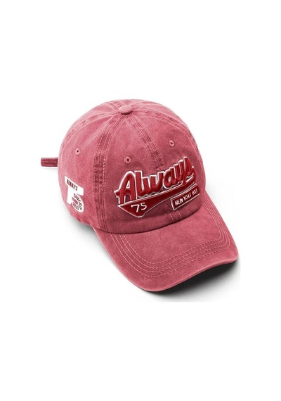 Valkyrie Vintage Baseball Şapka Unisex Ayarlanabilir Pamuk Spor Günlük Şapka Cap Kırmızı Kırmızı