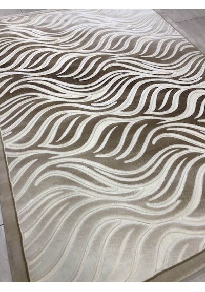 Flora Halı Entegre 214 B 165X230 Bej Krem 4 M2 Halı !