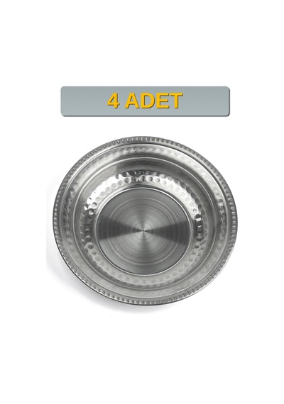 Binbir Trend 17 Cm Yanaklı Krom Çelik Yemek Ve Beyran Kasesi 420 Ml Lokanta Tipi Sulu Yemek Kasesi -kase1714 4 Adet