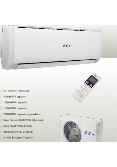 ECA Spylos 12000 BTU DC Duvar Tipi Inverter Klima