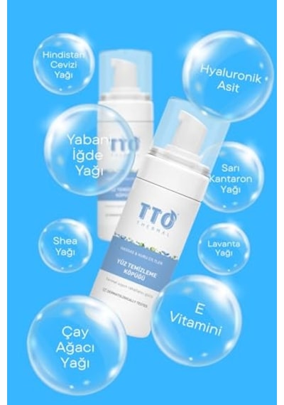 Thermal Mini Yüz Temizleme Köpüğü 100 Ml Seyahat Boy Derin Temizlik