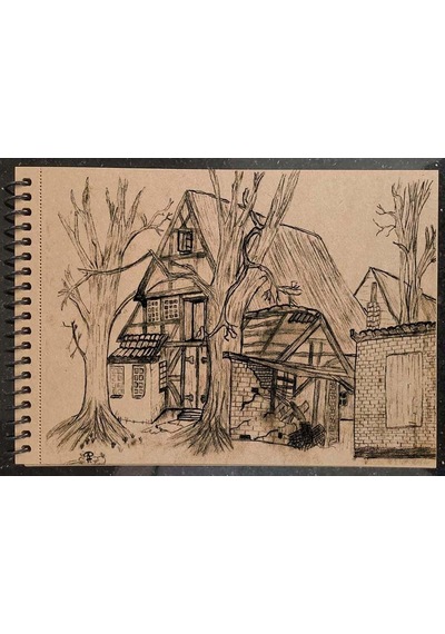 Etika Kraft Kağıt A5 Eskiz Defteri 90 Gr. Spiralli 50 Yaprak Sketchbook