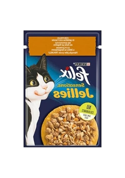 85 Gr Tavuk Havuç Jel Pouch Kedi Konservesi 100 G