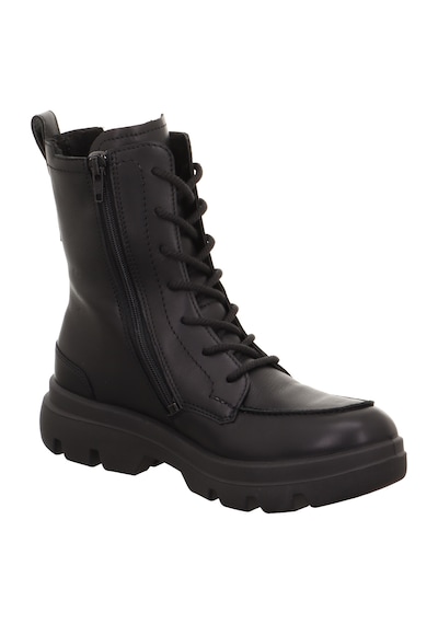 Legero 2-000288 Angelina Kadın Siyah Deri Gore-tex Bot Siyah