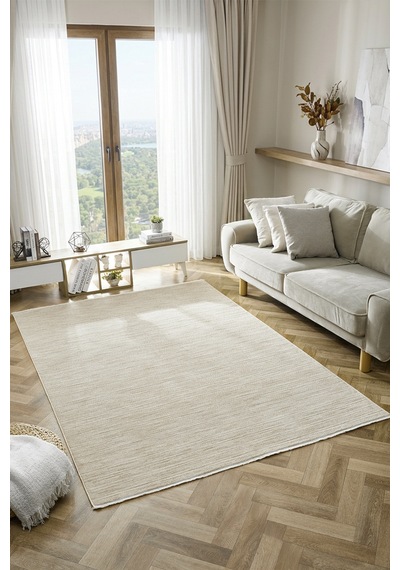Krem Halı Salon Oturma Odası Çocuk Odası Yatak Odası Halısı 3301
