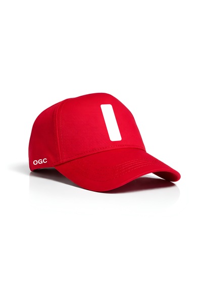 Ogc I Harfi Unisex Şapka Kırmızı