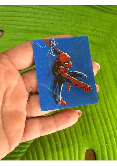 6x5 Cm 3 Boyutlu Değişen Spider Man Arma Dikiş Giyim Aksesuarı