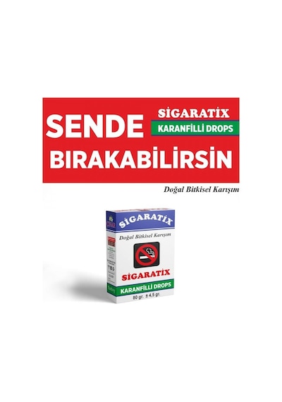 Sigaratix Karanfilli Drops 80 Gr