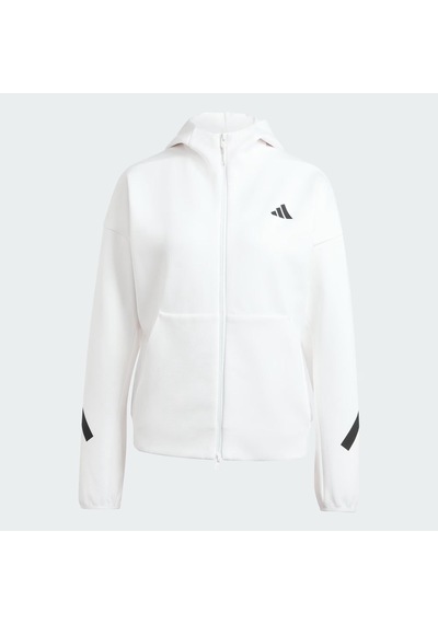Adidas Z.n.e. Full Zip Kadın Sweatshirt C-adıkf6326b30a00 Beyaz