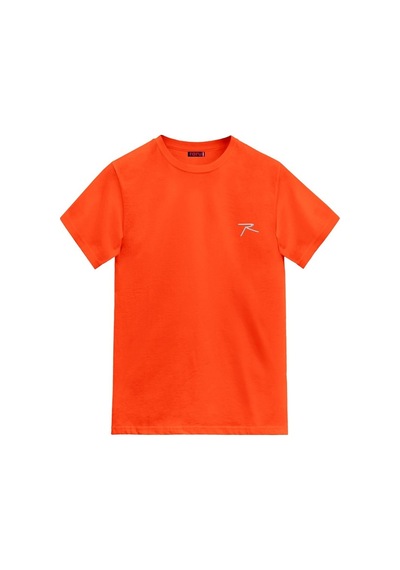 Raru Agnıtıo Erkek Pamuklu Oranj Günlük T-Shirt