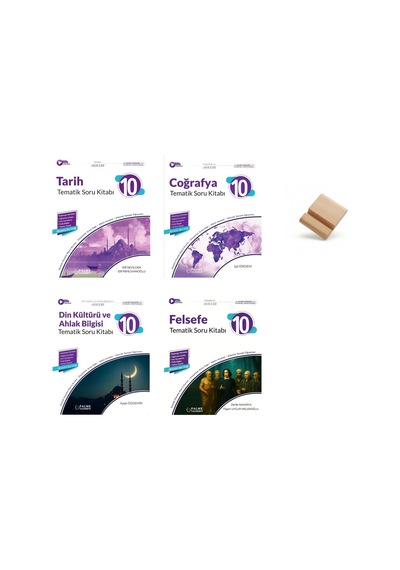 Palme 10. Sınıf 2027 Maarif Tarih Coğrafya Din Ve Felsefe 4lü Set Soru Bankası + Telefon Standı