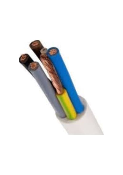 Çarkıt Cable Beyaz 5X6 Ttr Çok Telli Kablo Tam Kesit %100 Bakır