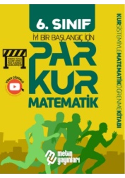 Metin 6. Sınıf Parkur Matematik Soru Bankası Çözümlü