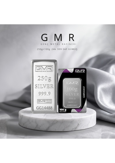 350 Gr Külçe Gümüş 999 Ayargmr