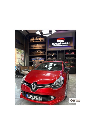 Kit Garaj Renault Clio Makyajsız Ön Ek Plastik Boyasız