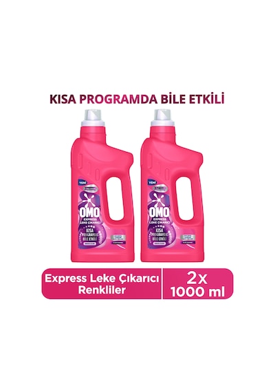 Express Leke Çıkarıcı Renkliler 1000 Ml X2
