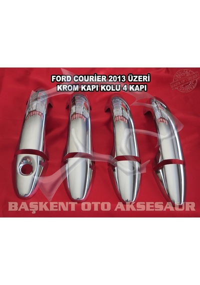 S-Dizayn  Ford Courier Krom Kapı Kolu 4 Kapı 2014   Üzeri