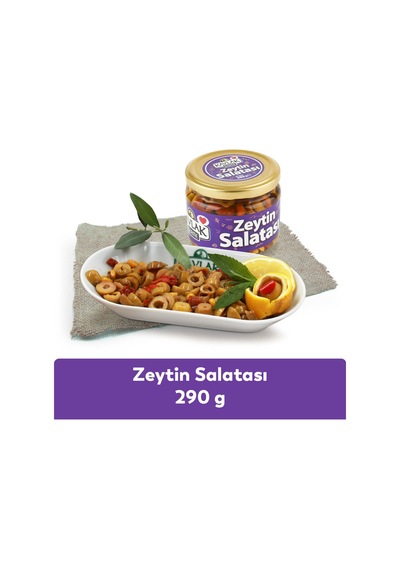 Zeytin Salatası 290 Gr Cam Kavanoz