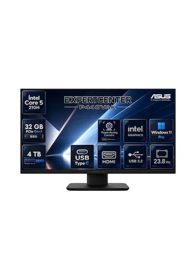 Asus ExpertCenter P440VAK-INBPCA040RNP12 Core 5 210H 32 GB 4 TB SSD 23.8" W11P AIO Masaüstü Bilgisayar