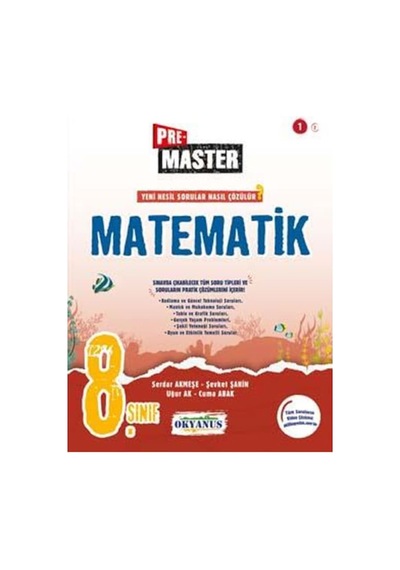 8 Sınıf Pre Master Matematik Soru Bankası Okyanus Yayınları