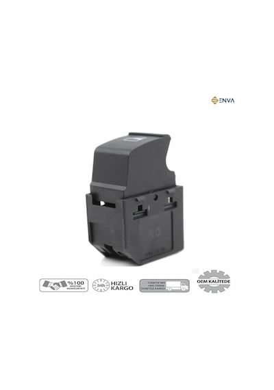 Skoda Octavia Sağ Ön Kapı Tekli Cam Açma Düğmesi 1999-2004
