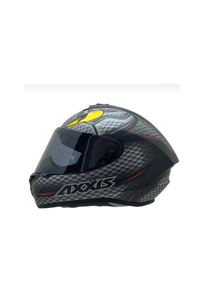 Draken S Iron Peace C6 Mat Green Kapalı Kask Gri