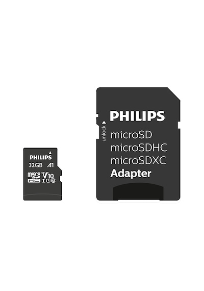 Lexroo Ultra Speed Micro Sdhc Card 32 Gb + Sd Adaptör Uhs-ı U1, 80 Mb/s'ye Kadar Okuma Hızı