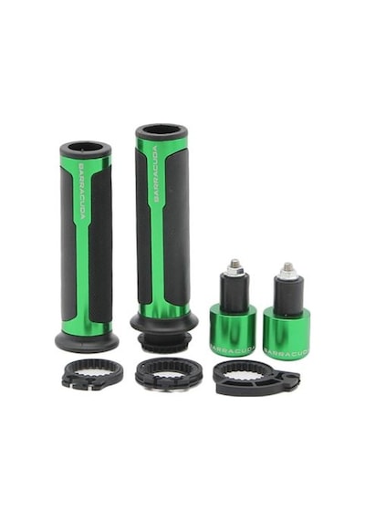 Barracuda Elcik Yeşil Motosiklet Elcik Set Ve Denge Topuzları