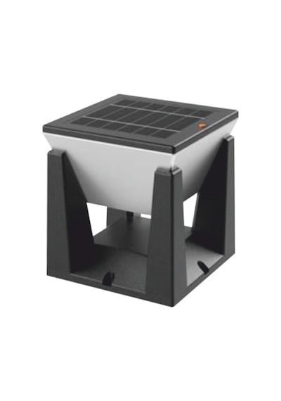 Cata Ct 7313 Nepal 30w Solar Set Üstü Led Bahçe Armatürü 6500k Beyaz Işık Siyah