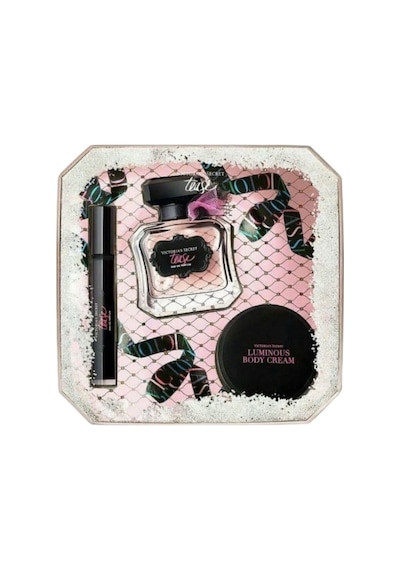 Victoria's Secret Tease Edp 50 Ml + Edp 7 Ml + Body Cream 85 G Kadın Parfüm Seti Çiçek