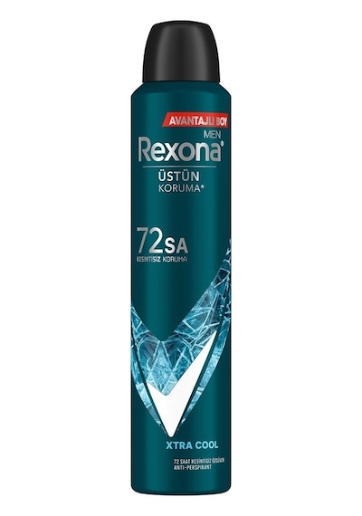 Rexona Men Xtra Cool 72 Saat Erkek Sprey Deodorant 200 ML