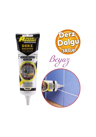 Beyaz Derz Dolgu 380 Gr Fayans, Seramik, Mermer, Duvar Ve Zemin Tadilatı İçin Wc & Banyo Tamir D