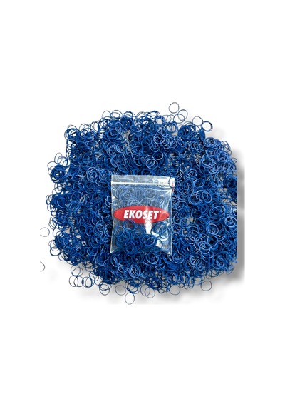 Küçük Paket Lastiği Mavi 40mm 5 Kg