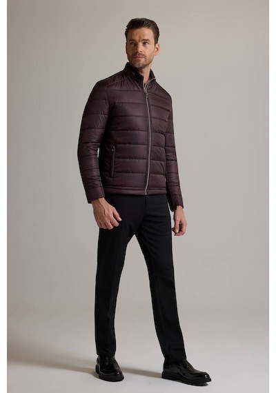 Ysf Erkek Bordo Regular Fit Kaban