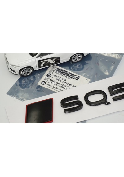 Dk Tuning Sq5 2025+ Bagaj Siyah Yazı Logo Arma Audi İle Uyumlu Bagaj Arma