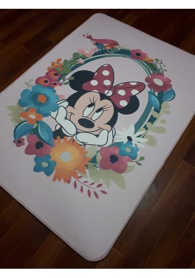 Yamalıhome Disneyland Minnie Çocuk Halısı Mm02 120X180 Cm