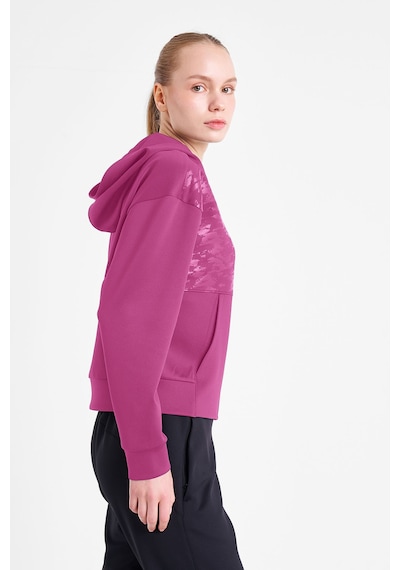 Lescon Kadın Fermuarlı Kapüşonlu Sweatshirt 25n-2125 Mor